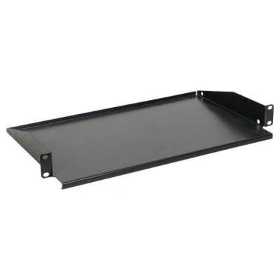 PHASAK Bandeja 1U fija para mural Phasak 270 mm. Negra